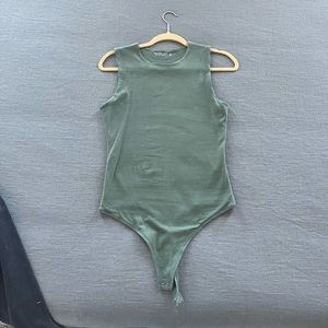 Abercrombie Cotton Seamless Fabric Tank Bodysuit